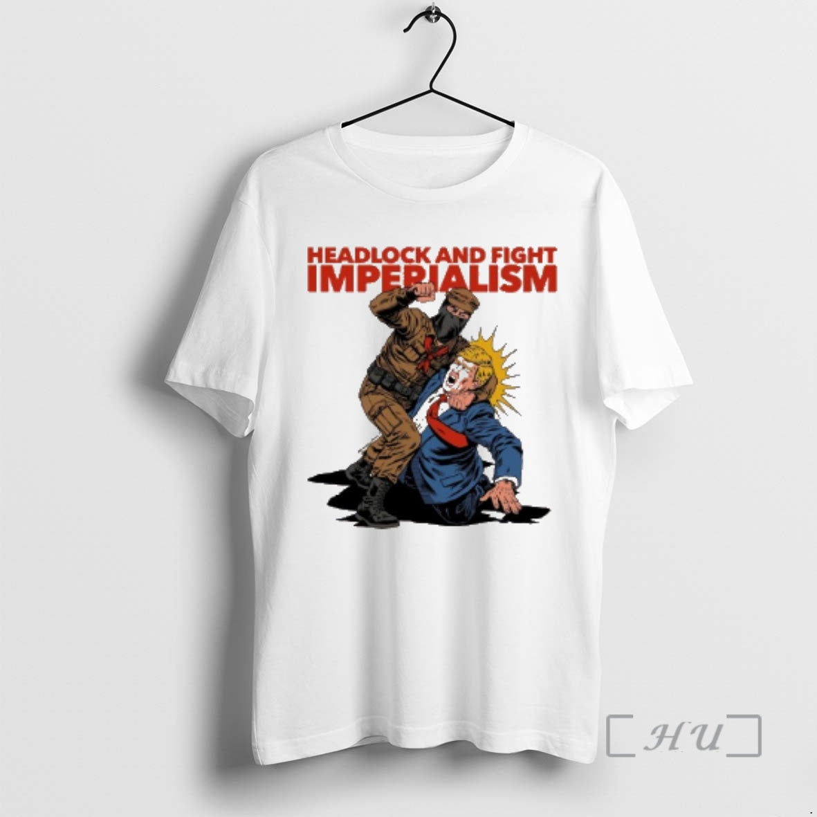Officials Headlock Fight Imperialism Anti Trump T-Shirts, Hoodie, Sweatshirt