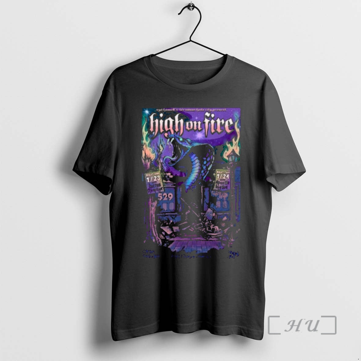 Officials High Fire Atlanta Ga February 23 24 2026 Tour T-Shirts, Hoodie, Sweatshirt