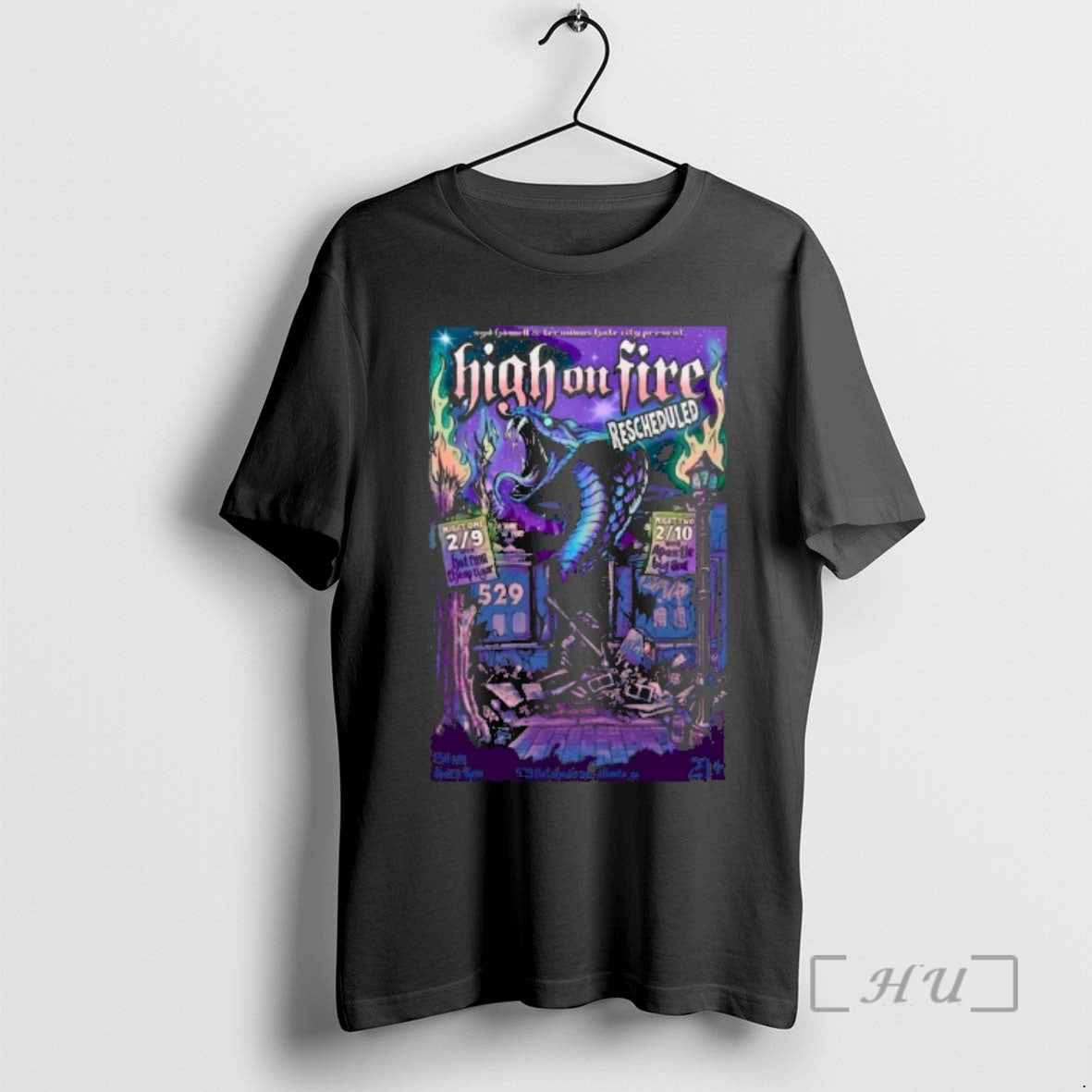 Officials High Fire Atlanta Ga February 9 10 2026 Tour T-Shirts, Hoodie, Sweatshirt