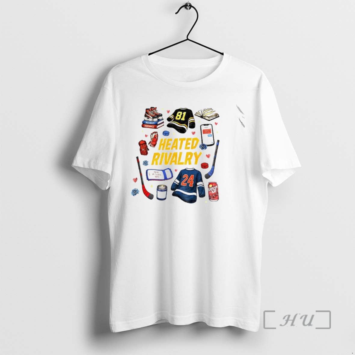 Officials Hockey Heated Rivalry Hollander Rozanov Lgbt Love T-Shirts, Hoodie, Sweatshirt | PrintMintTees.com