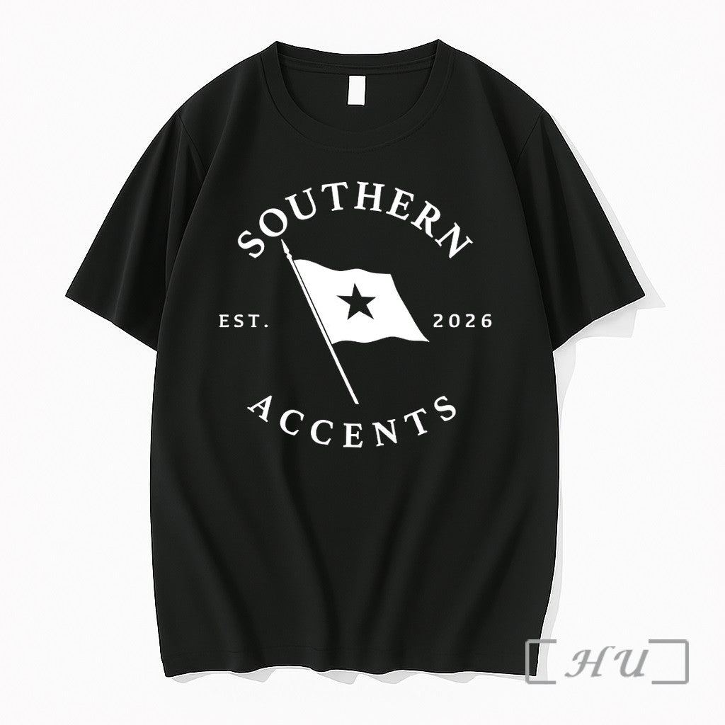 Officials Home Decor Southern Accents Est 2026 Flag Star Nautical Accessory Branded Premium T Shirts