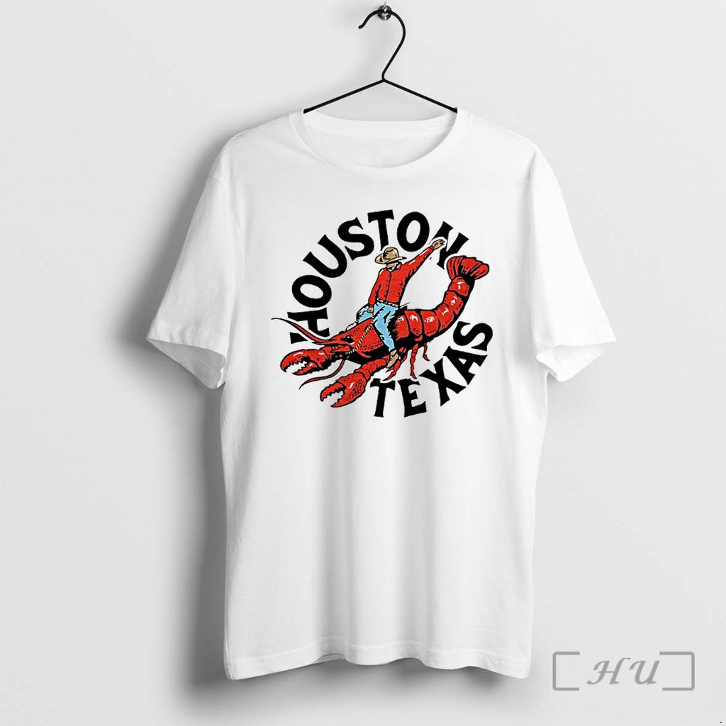 Officials Houston Texas Cowboy Riding Lobster