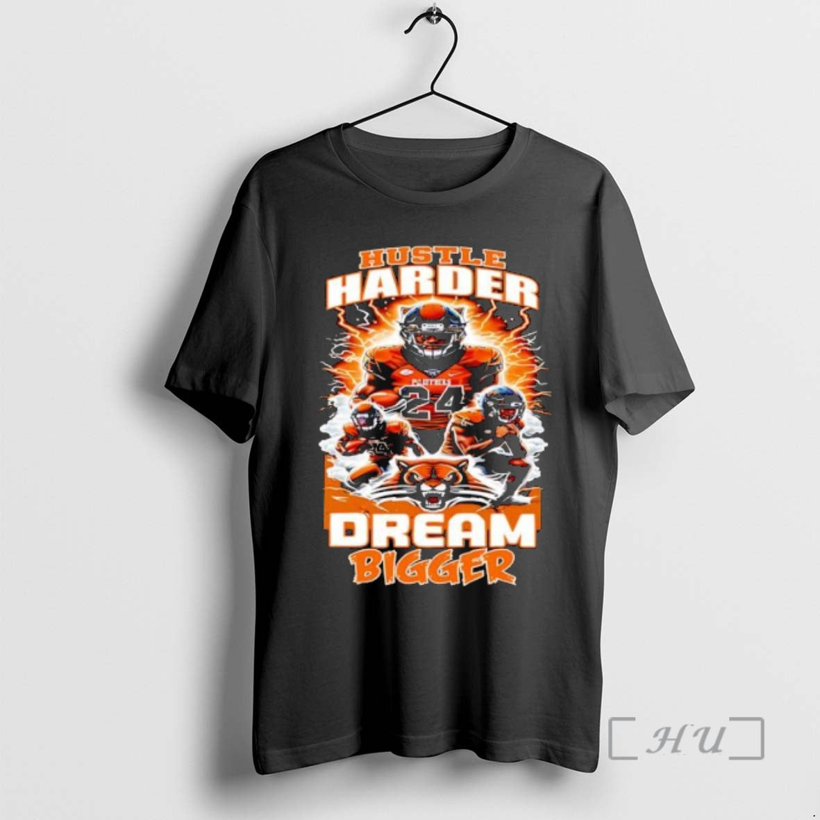 Officials Hustle Harder Dream Bigger Panther Football T-Shirts, Hoodie, Sweatshirt | PrintMintTees.com