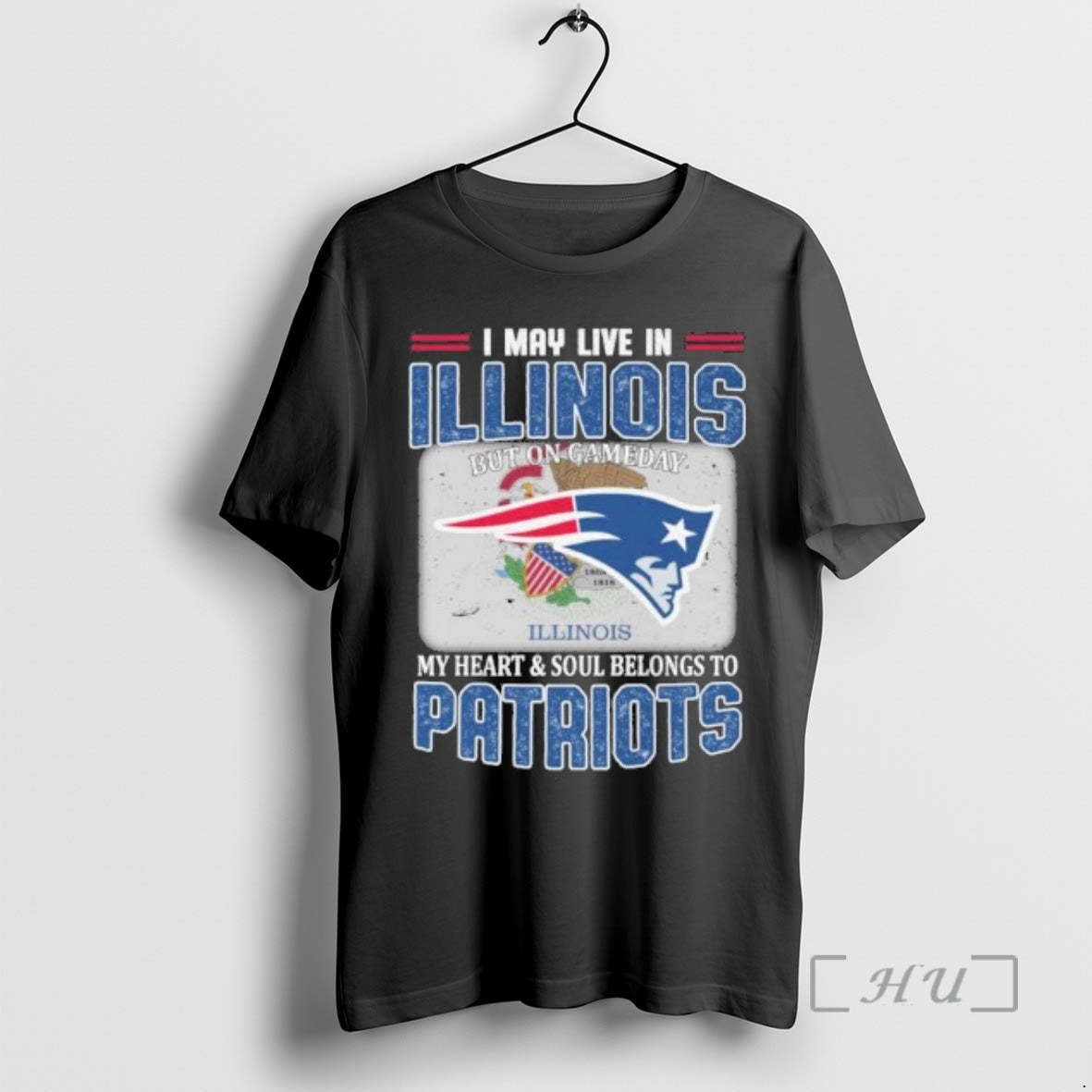 Officials I May Live In Illinois But On Gameday My Heart And Soul Belongs To T-Shirts, Hoodie, Sweatshirt | PrintMintTees.com
