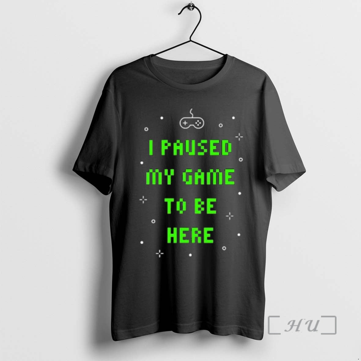 Officials I Paused My Game To Be Here Retro Text T-Shirts, Hoodie, Sweatshirt | PrintMintTees.com