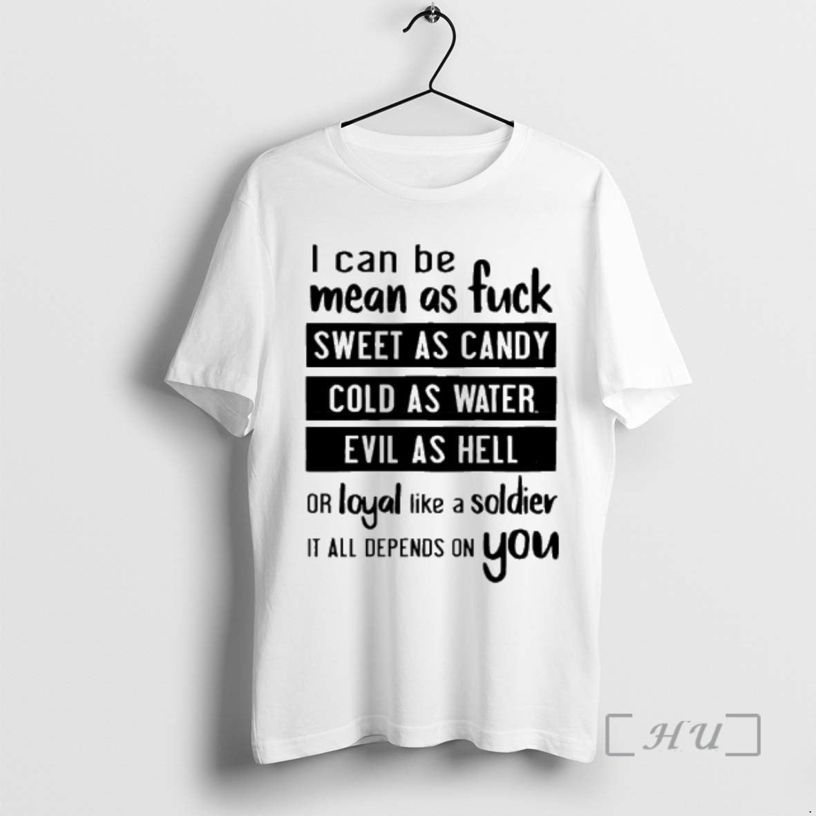 Officials I Can Be Mean As Fuck Sweet As Candy Cold As Water Evil As T-Shirts, Hoodie, Sweatshirt | PrintMintTees.com