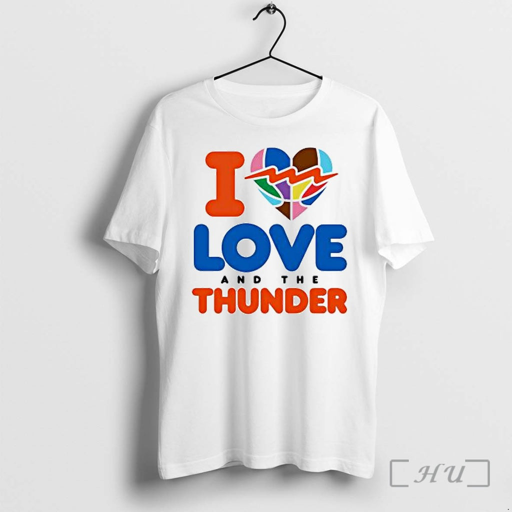 Officials I Love And The Thunder Premium T Shirts Sweater Hoodie Jpg