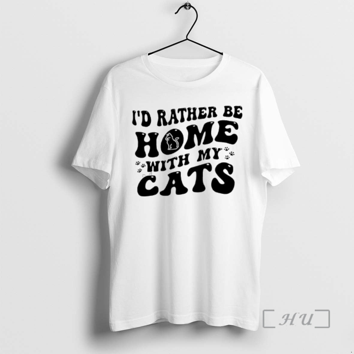 Officials Id Rather Be Home With My Cats T-Shirts, Hoodie, Sweatshirt | PrintMintTees.com