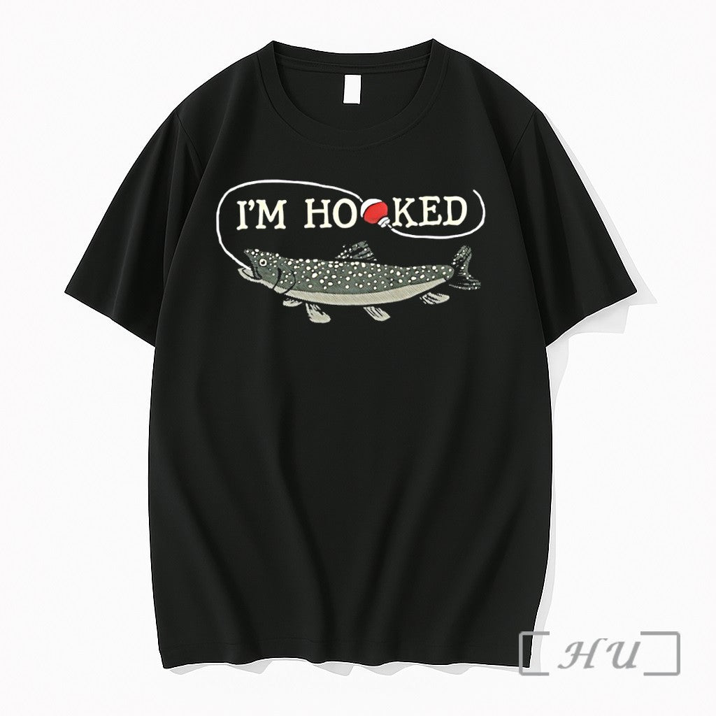Officials Im Hooked Salmon Fishing Premium T Shirts Sweater Hoodie Jpg