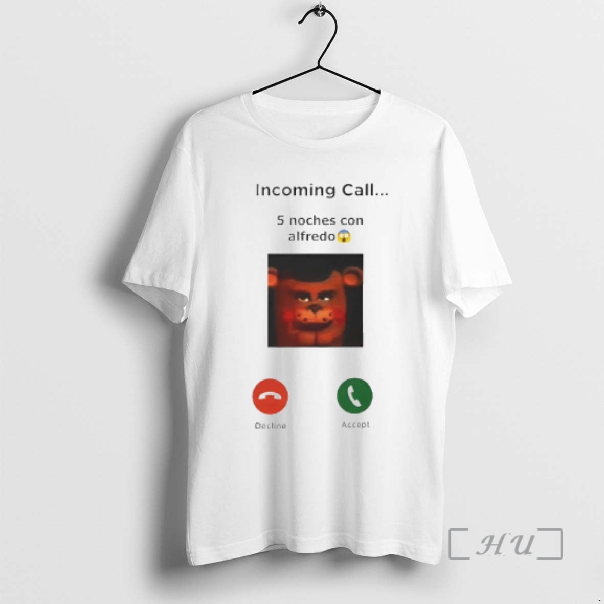 Officials Incoming Call 5 Noches Con Alfredo Decline Accept T-Shirts, Hoodie, Sweatshirt | PrintMintTees.com