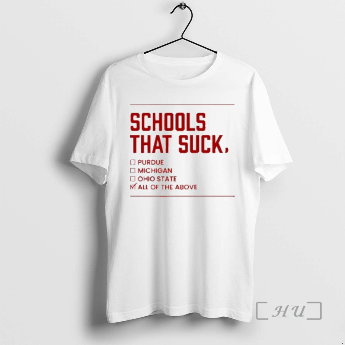 Officials Indiana Schools That Suck All Of The Above T-Shirts, Hoodie, Sweatshirt | PrintMintTees.com