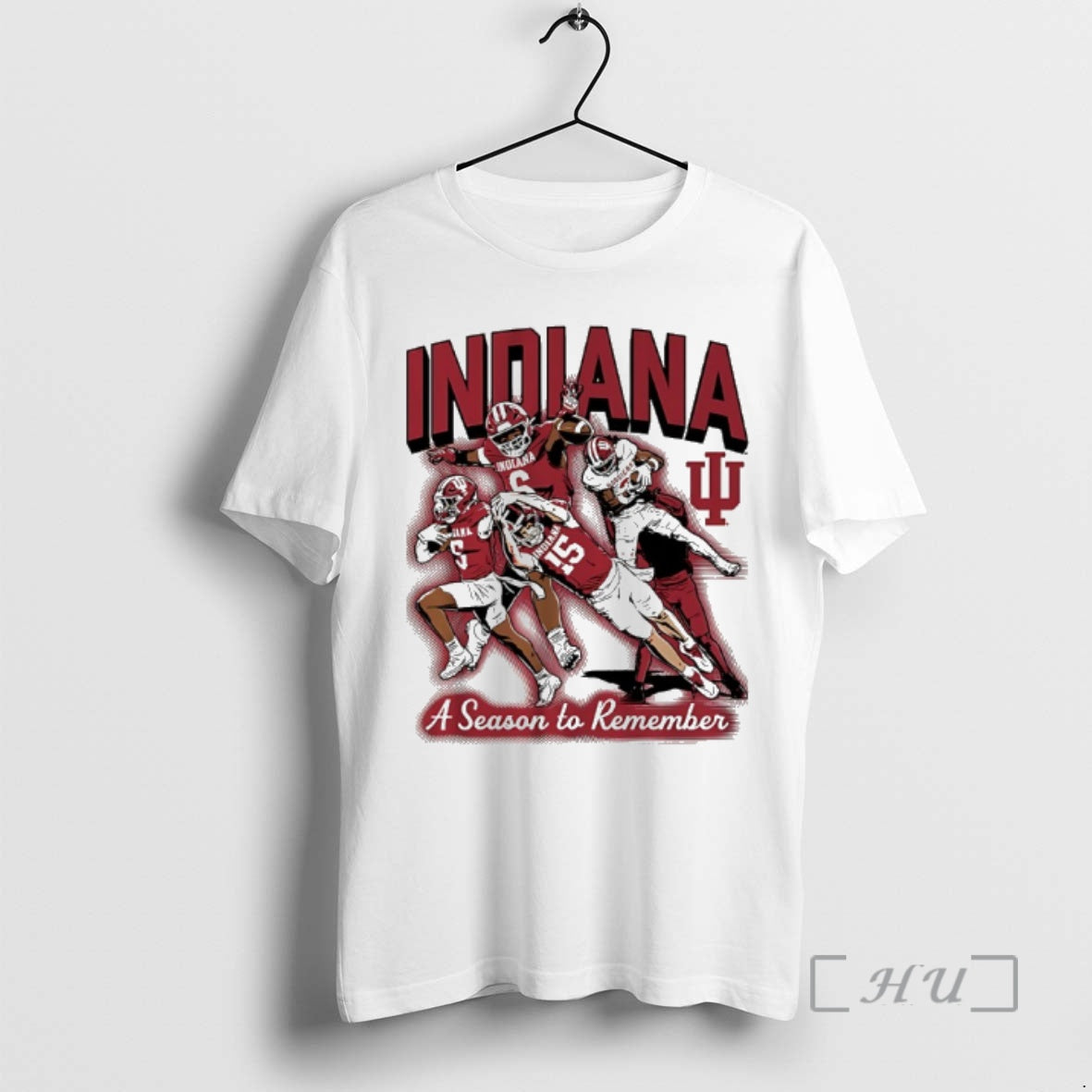 Officials Indiana A Season To Remember Hoosiers Football Player Graphic T-Shirts, Hoodie, Sweatshirt | PrintMintTees.com