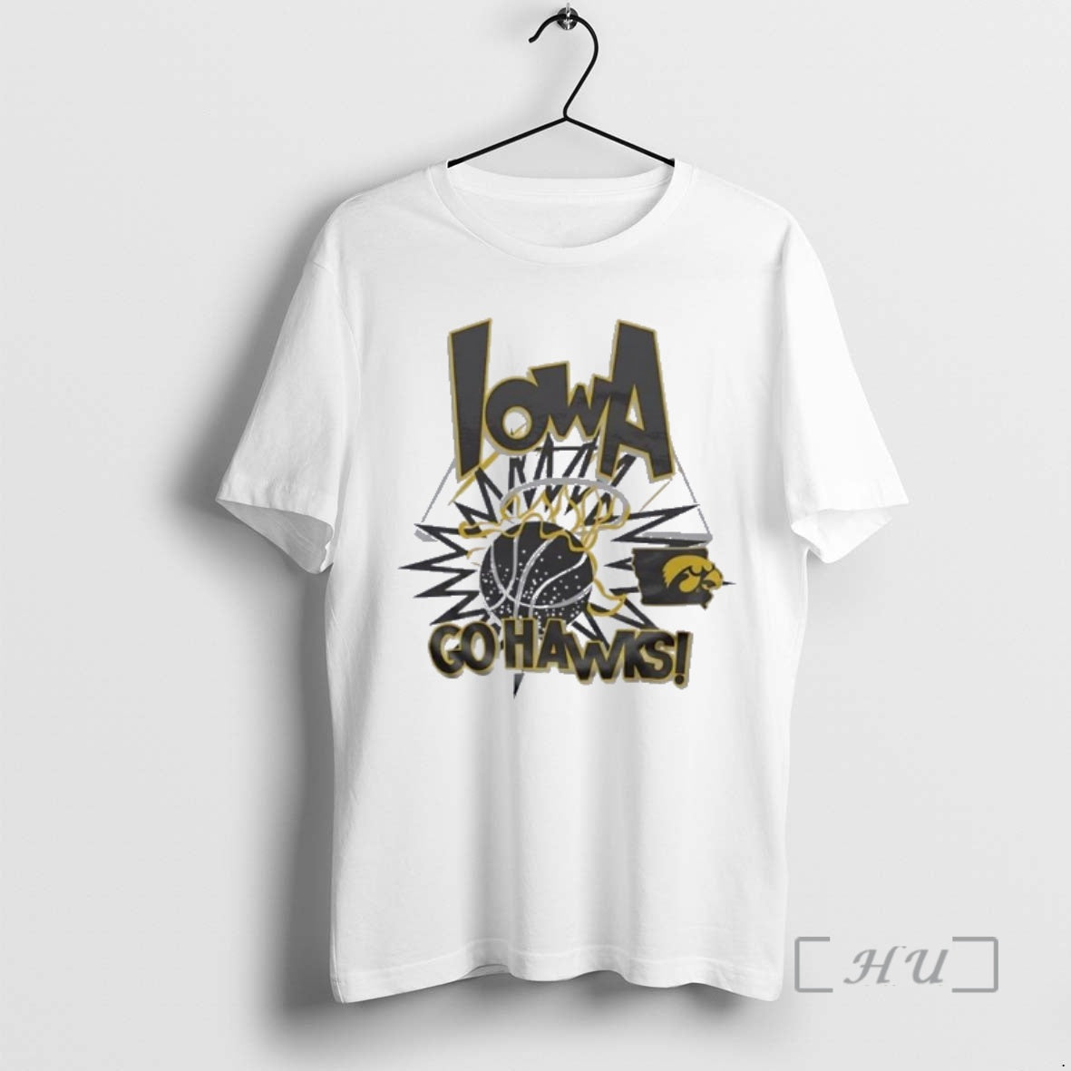 Officials Iowa Hawkeyes Basketball Slam Go Hawks T-Shirts, Hoodie, Sweatshirt | PrintMintTees.com