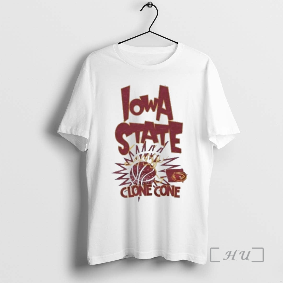 Officials Iowa State Basketball Slam Clone Cone T-Shirts, Hoodie, Sweatshirt | PrintMintTees.com