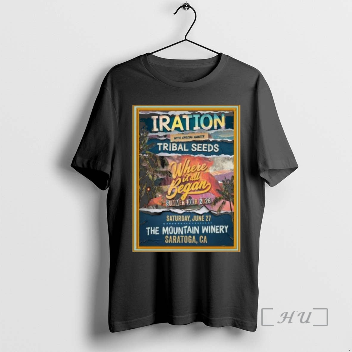 Officials Iration Saratoga Ca June 27 2026 Concert T-Shirts, Hoodie, Sweatshirt | PrintMintTees.com