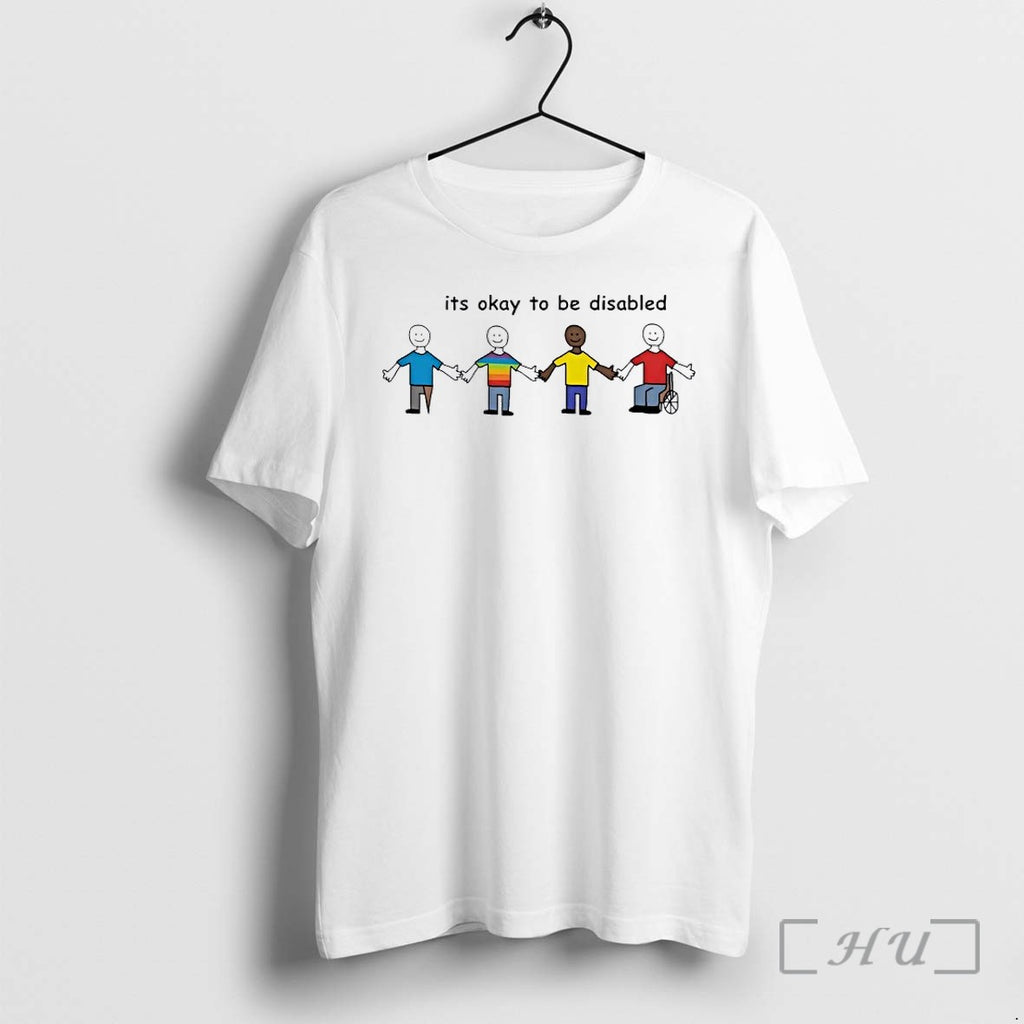Officials Its Okay To Be Disabled Premium T Shirts Sweater Hoodie Jpg