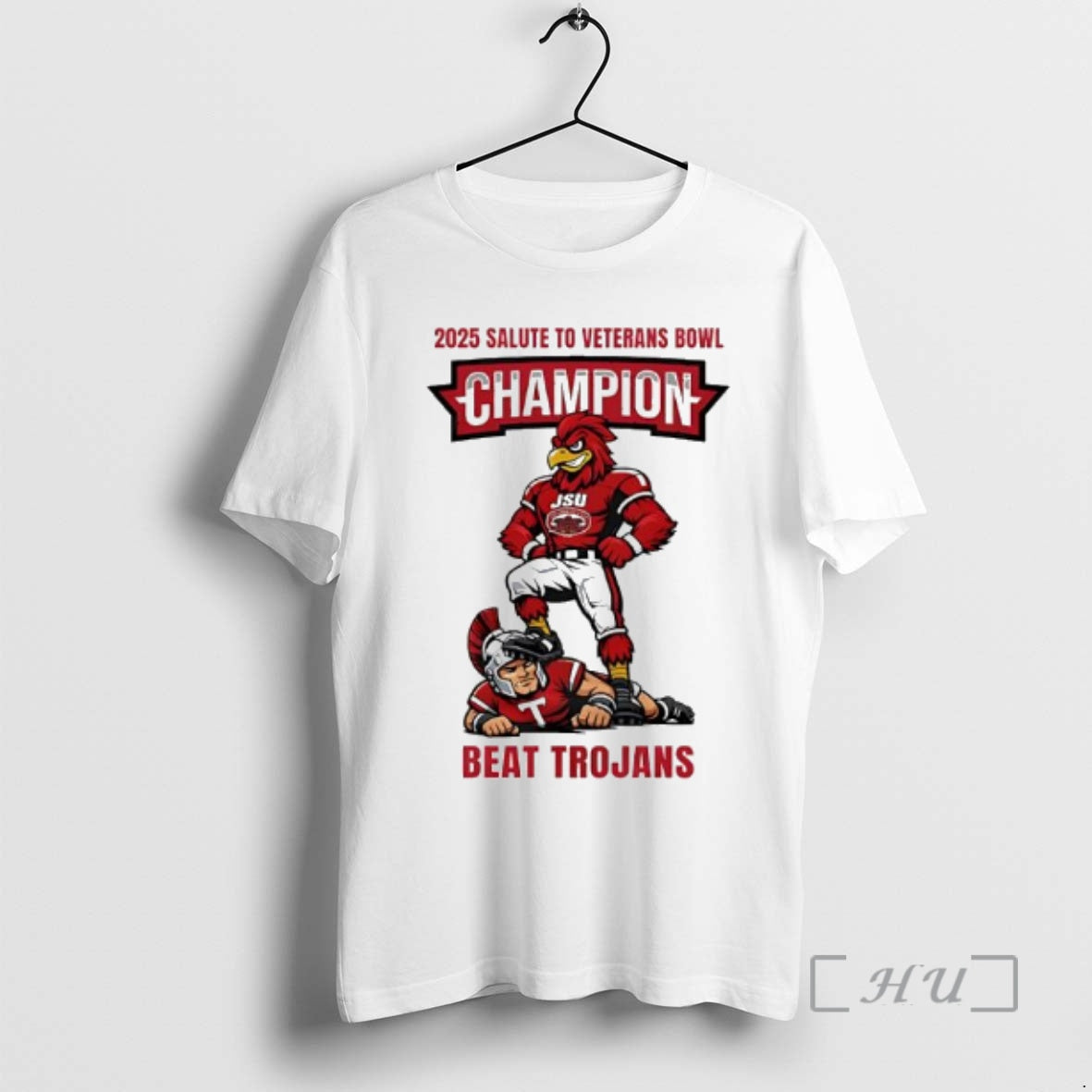 Officials Jsu Beat Trojans 2025 Salute To Veterans Bowl Champion T-Shirts, Hoodie, Sweatshirt | PrintMintTees.com