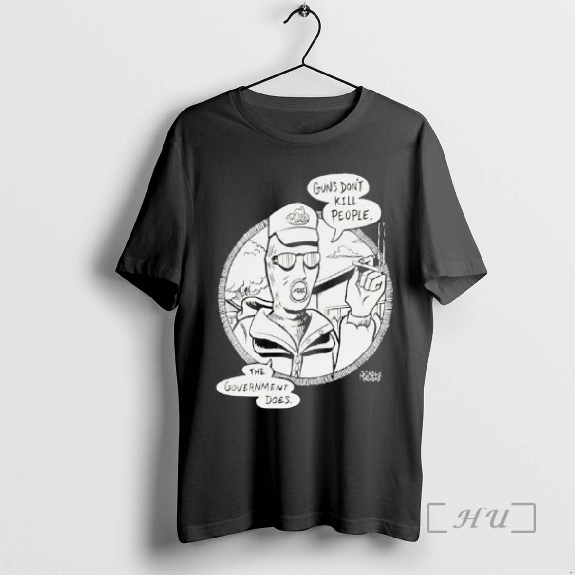 Officials Jablo Macabre Guns Dont Kill People The Government Does T-Shirts, Hoodie, Sweatshirt | PrintMintTees.com