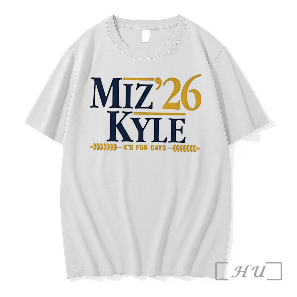 Officials Jacob Misiorowski Kyle Harrison Milwaukee Brewers Miz Kyle 26 Tee Premium T Shirts Sweater