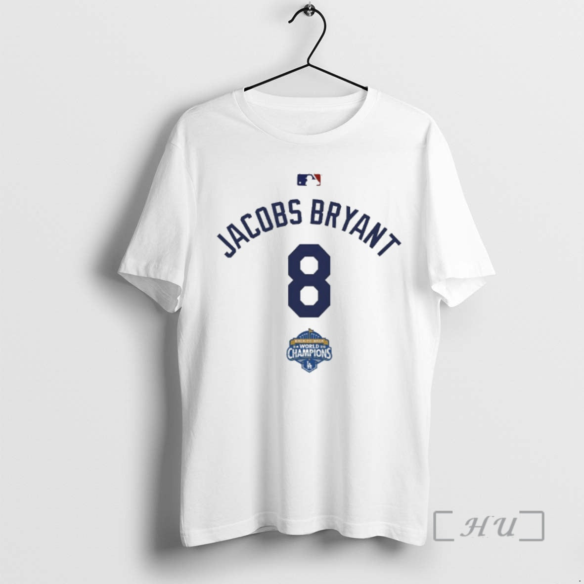 Officials Jacobs Bryant 8 Back To Back Champs World Champions T-Shirts, Hoodie, Sweatshirt | PrintMintTees.com