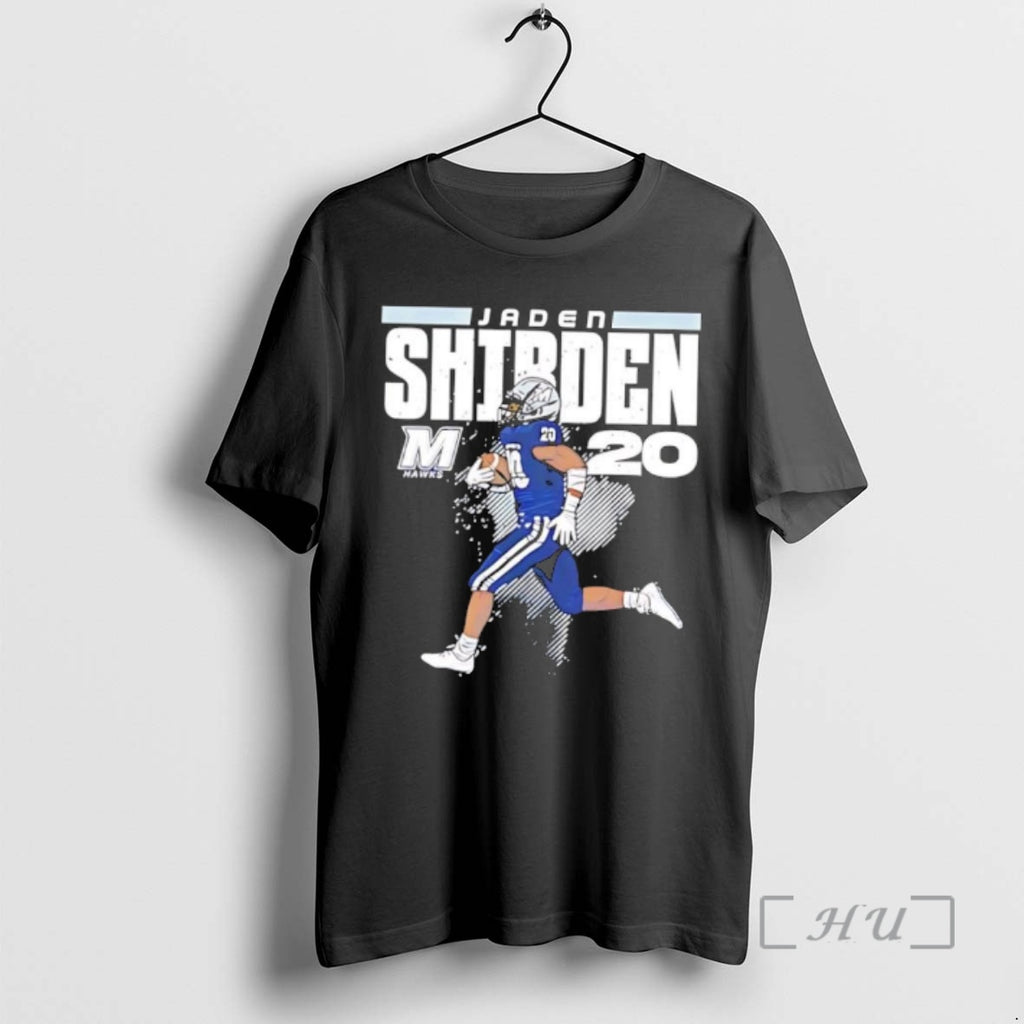 Officials Jaden Shirden Monmouth Football Ncaa Caricature T-Shirts, Hoodie, Sweatshirt | PrintMintTees.com