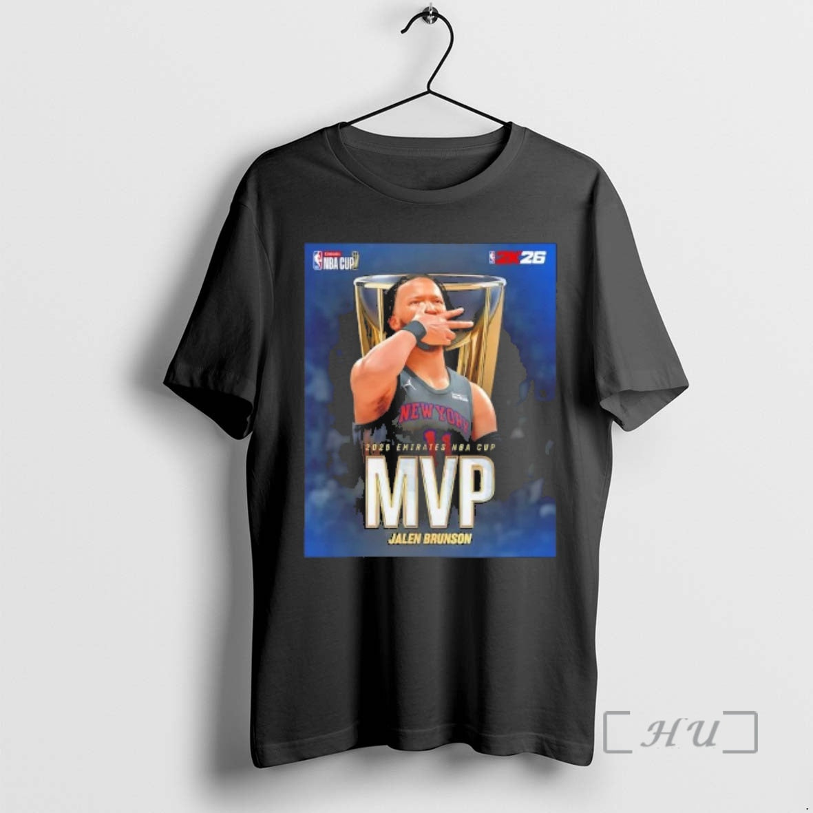 Officials Jalen Brunson 2025 Emirates Nba Cup Mvp T-Shirts, Hoodie, Sweatshirt | PrintMintTees.com
