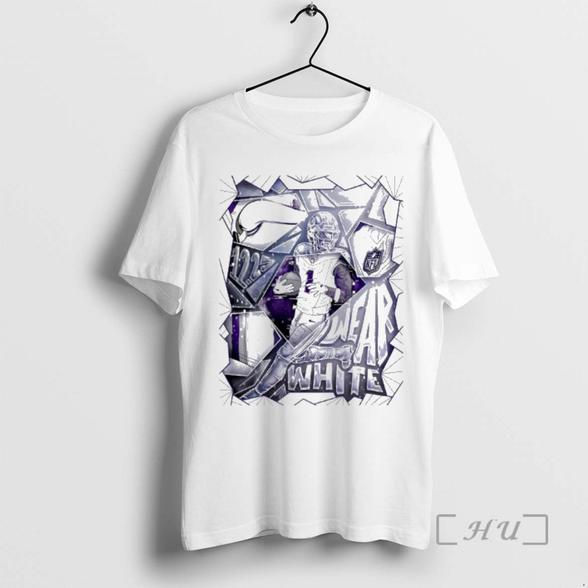 Officials Jalen Nailor Minnesota Vikings Wear White Winter Whiteout Week T-Shirts, Hoodie, Sweatshirt | PrintMintTees.com