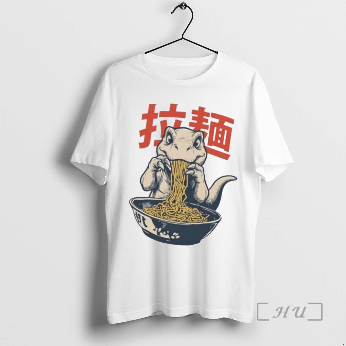 Officials Japanese Dinosaur T Rex Eat Ramen T-Shirts, Hoodie, Sweatshirt | PrintMintTees.com