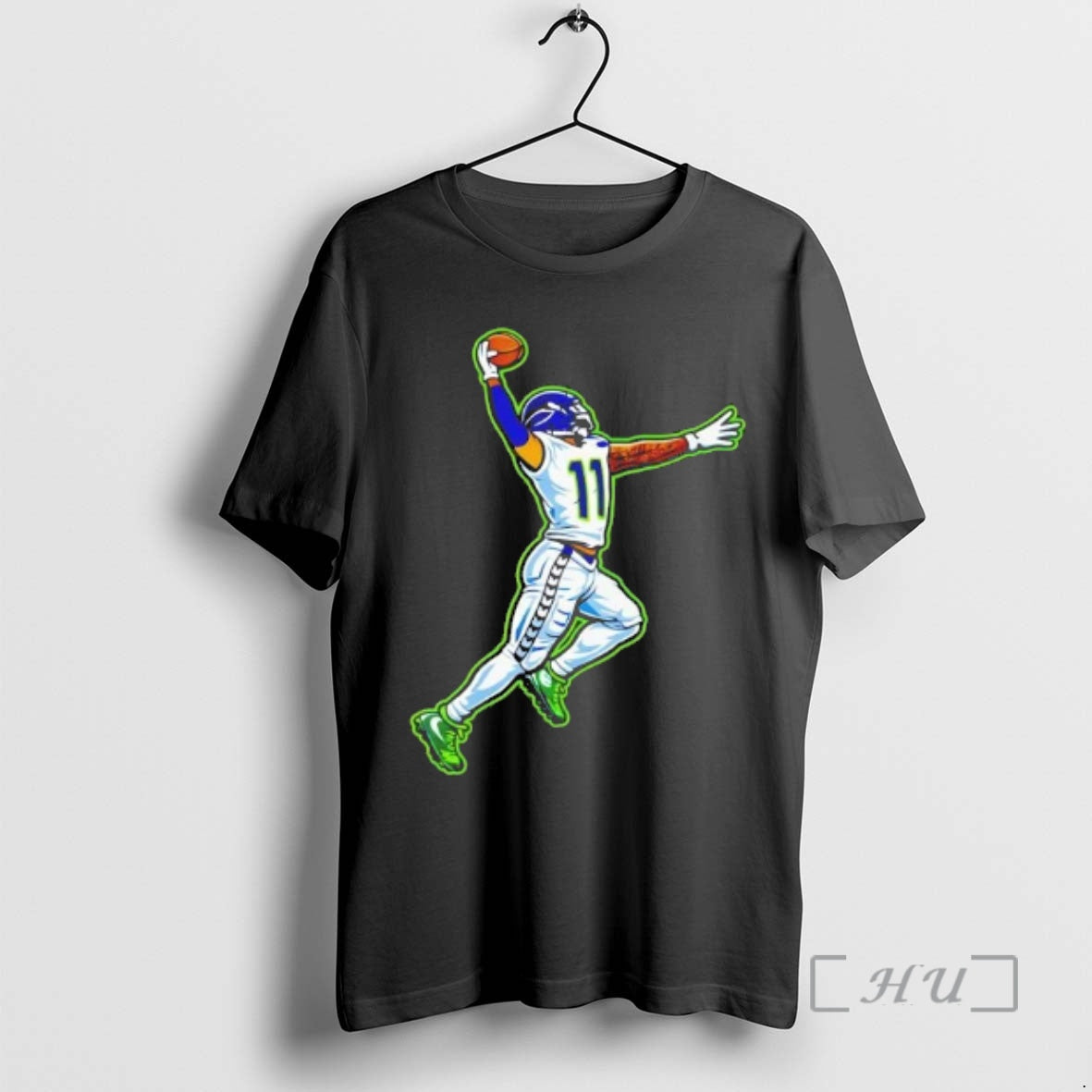 Officials Jaxon Smith Njigba Jump Catch Touchdown Celebration T-Shirts, Hoodie, Sweatshirt | PrintMintTees.com