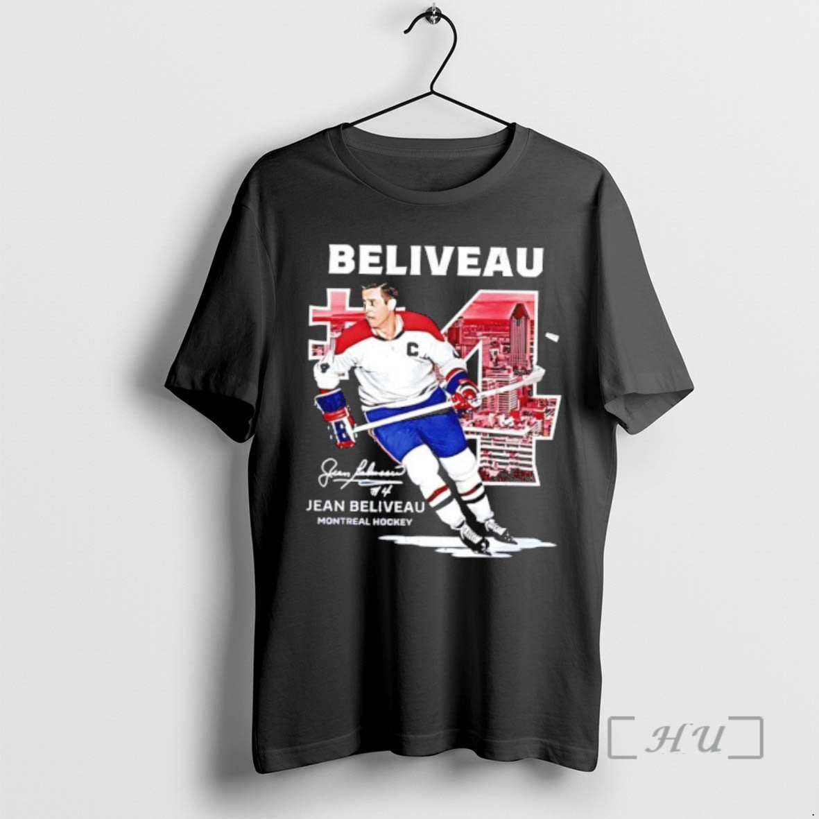 Officials Jean Beliveau Montreal Throwback Signature Hockey Player T-Shirts, Hoodie, Sweatshirt | PrintMintTees.com
