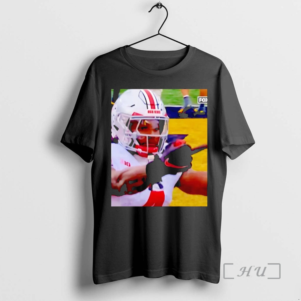 Officials Jeremiah Smith Middle Finger T-Shirts, Hoodie, Sweatshirt | PrintMintTees.com