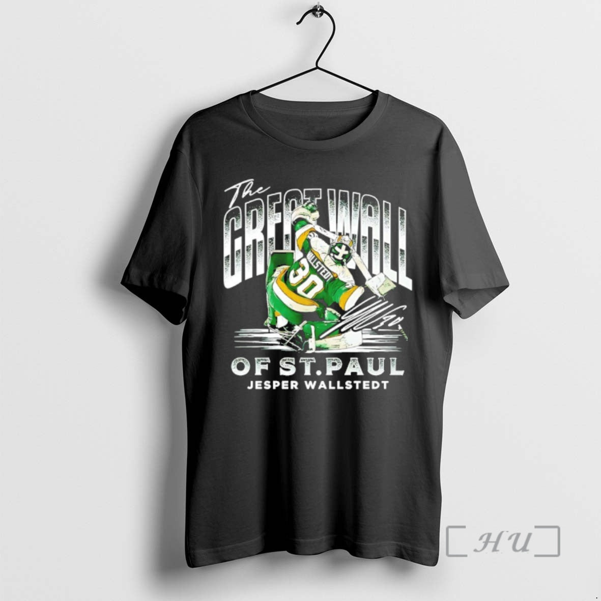 Officials Jesper Wallstedt Minnesota The Great Wall Of St T-Shirts, Hoodie, Sweatshirt | PrintMintTees.com