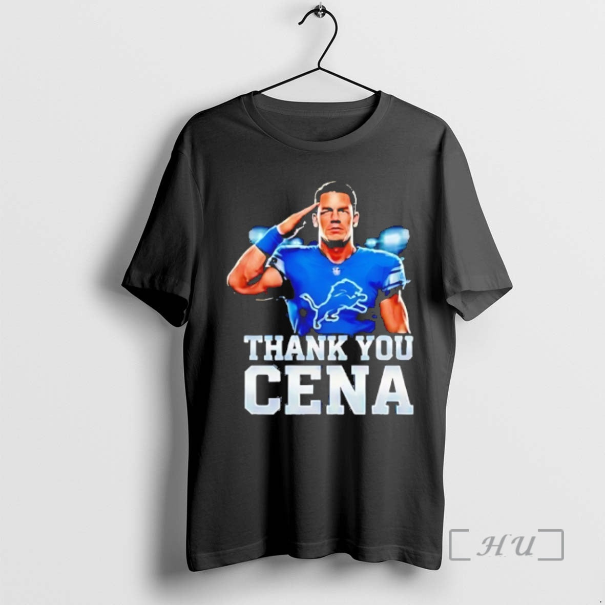 Officials John Cena X Detroit Lions Thank You Cena T-Shirts, Hoodie, Sweatshirt | PrintMintTees.com