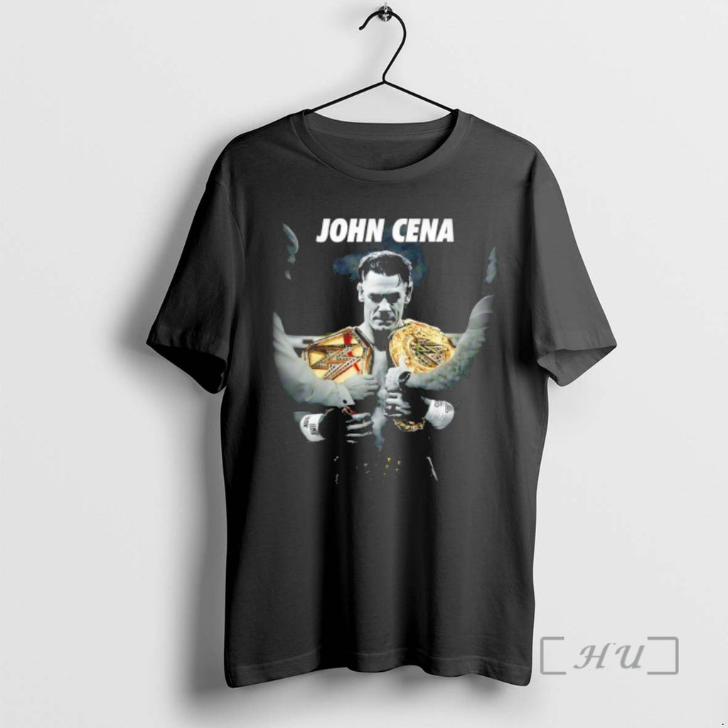 Officials John Cena Two Cup Champions Graphic T-Shirts, Hoodie, Sweatshirt | PrintMintTees.com