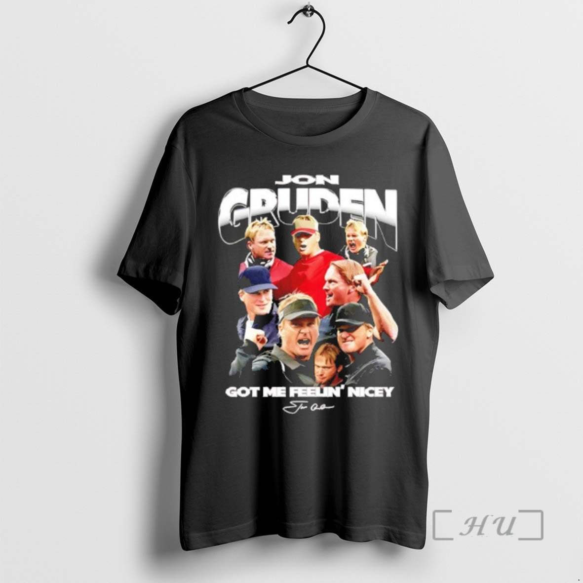 Officials Jon Gruden Got Me Feelin Nicey Graphic T-Shirts, Hoodie, Sweatshirt | PrintMintTees.com