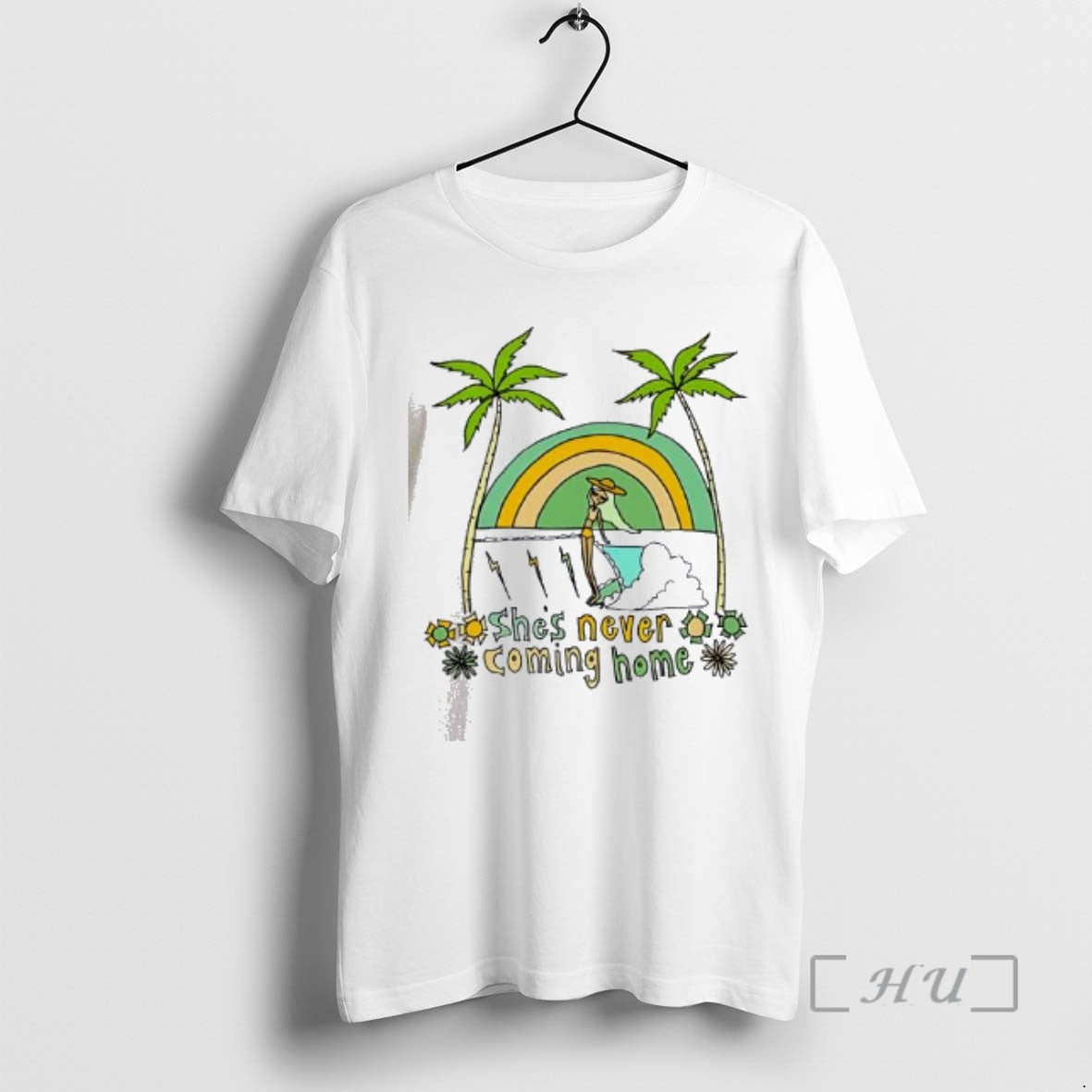 Officials Jordy Maxwell Surfy Birdy Shes Never Coming Home Graphic T-Shirts, Hoodie, Sweatshirt | PrintMintTees.com