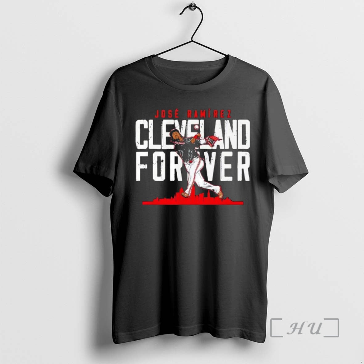 Officials Jose Ramirez Cleveland Guardians Forever Skyline T-Shirts, Hoodie, Sweatshirt | PrintMintTees.com