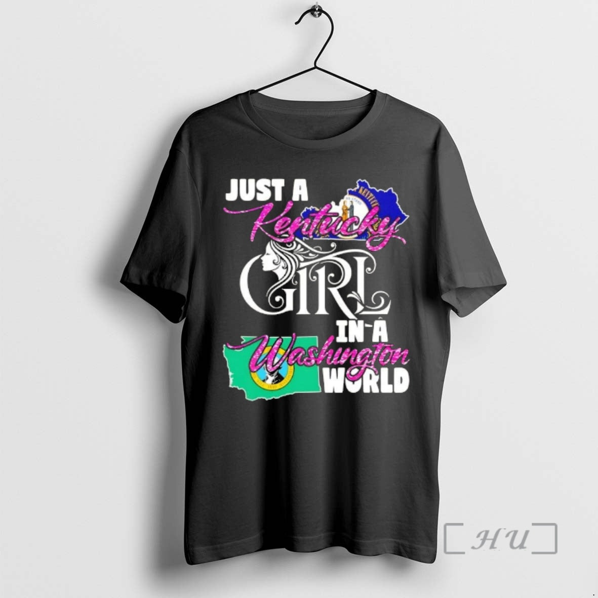 Officials Just A Kentucky Girl In A Washington World T-Shirts, Hoodie, Sweatshirt | PrintMintTees.com