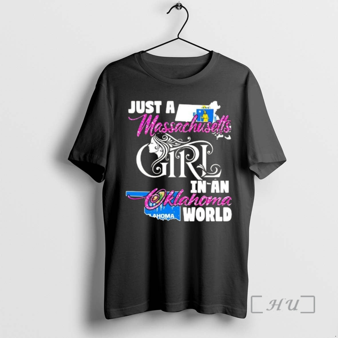 Officials Just A Massachusetts Girl In A Washington World T-Shirts, Hoodie, Sweatshirt | PrintMintTees.com