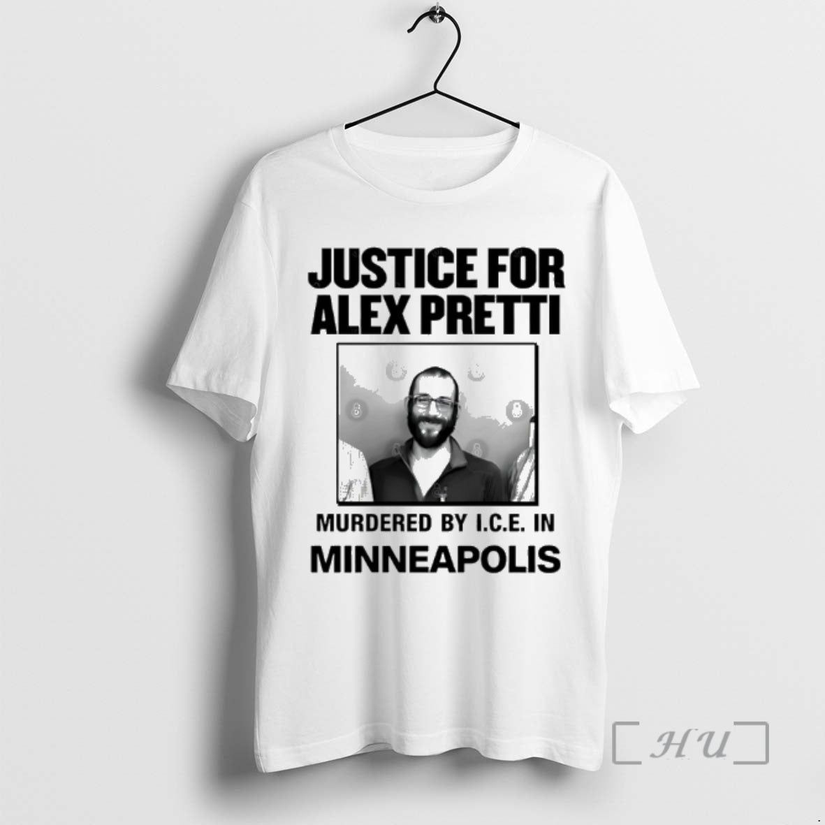 Officials Justice For Alex Pretti Murdered By Ice In Minneapolis T-Shirts, Hoodie, Sweatshirt | PrintMintTees.com