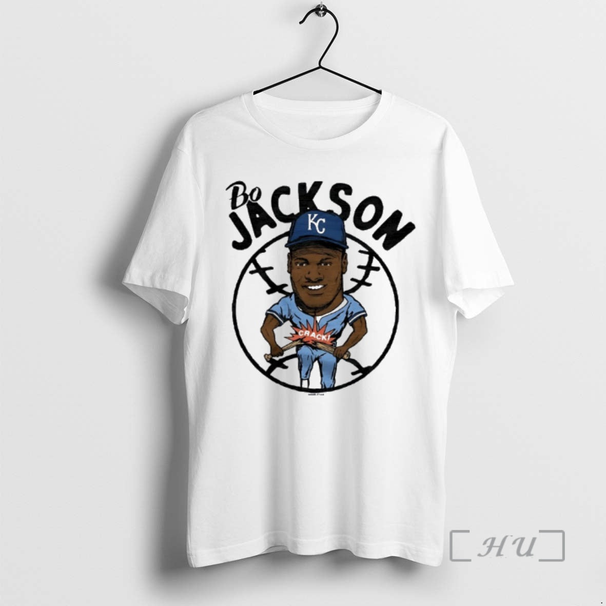 Officials Kc Royals Bo Jackson Crack T-Shirts, Hoodie, Sweatshirt | PrintMintTees.com