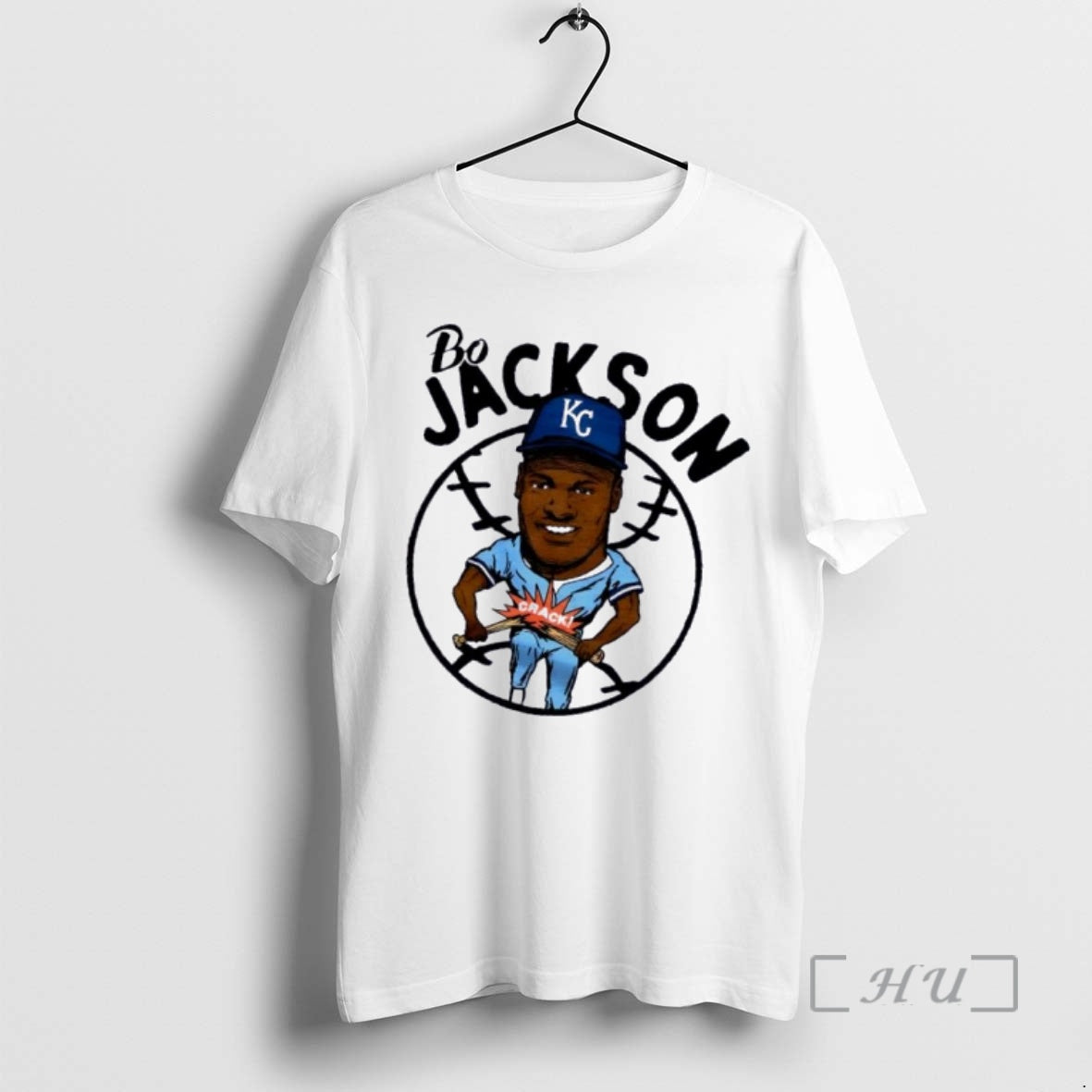 Officials Kansas City Royals Bo Jackson Crack Caricature T-Shirts, Hoodie, Sweatshirt | PrintMintTees.com