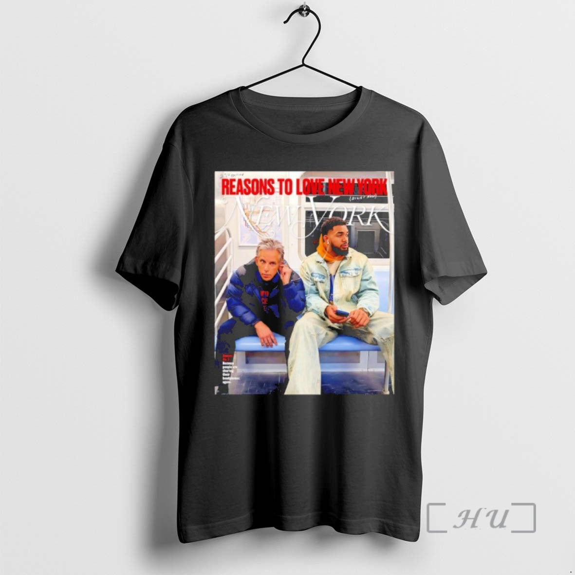 Officials Karl Anthony Towns And Ben Stiller New York Magazine T-Shirts, Hoodie, Sweatshirt | PrintMintTees.com