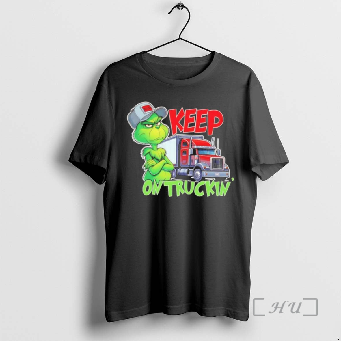 Officials Keep Truckin Grinch Truck Driver T-Shirts, Hoodie, Sweatshirt