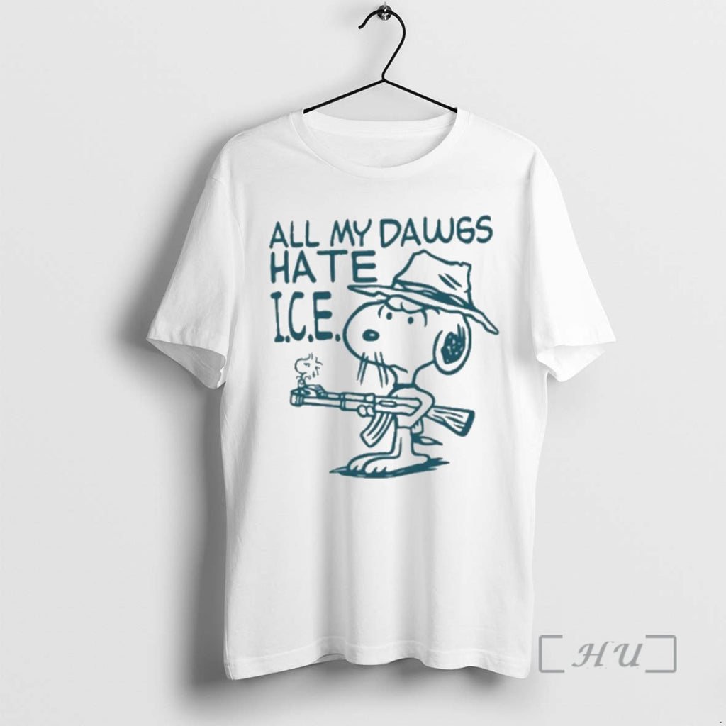 Officials Kevin Ku All My Dawgs Hate Ice T-Shirts, Hoodie, Sweatshirt | PrintMintTees.com