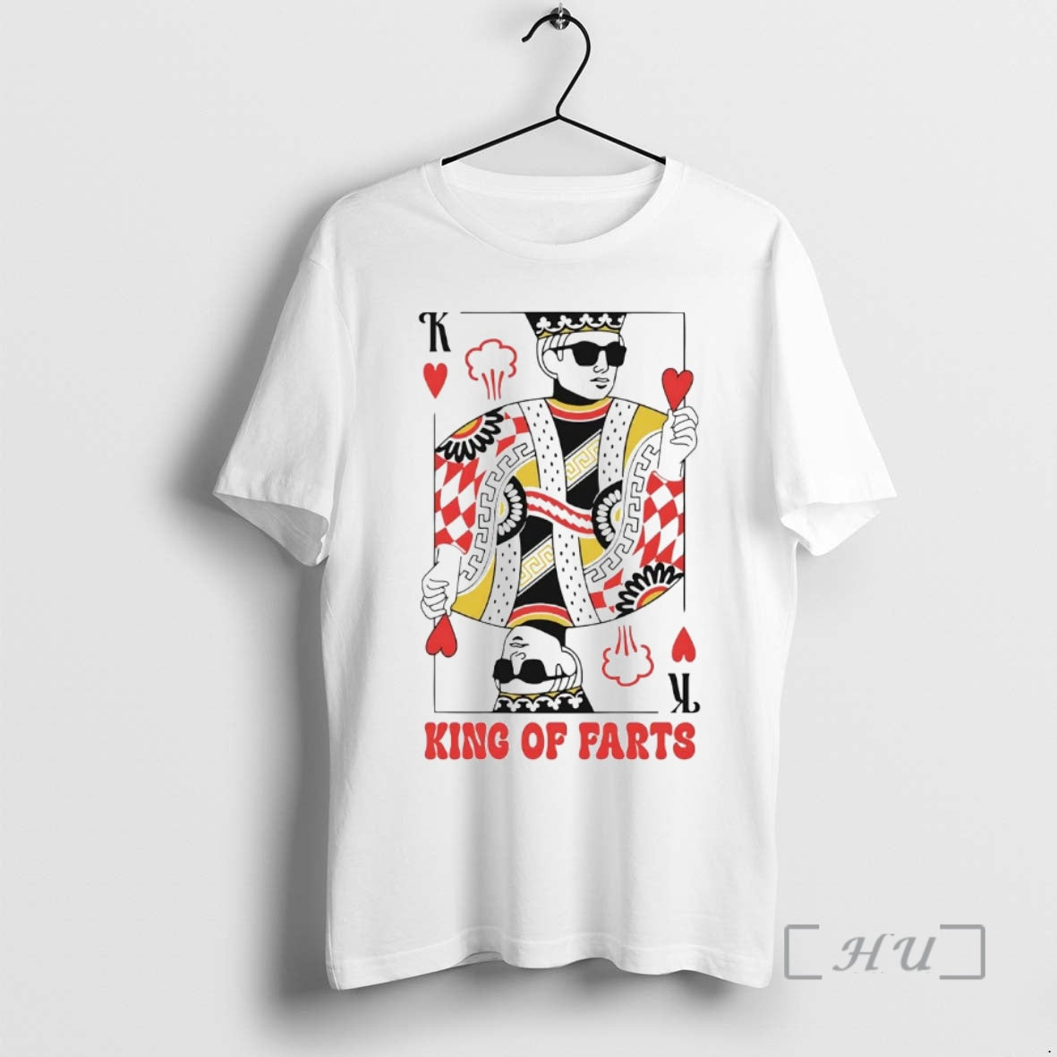 Officials King Of Farts Playing Card T-Shirts, Hoodie, Sweatshirt | PrintMintTees.com