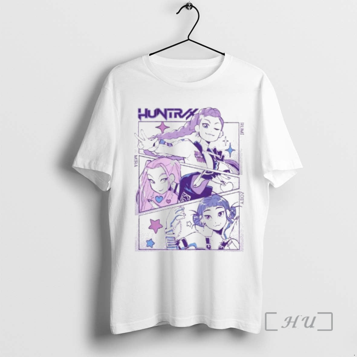 Officials Kpop Demon Hunters Panel Art Huntrx Ornaments T-Shirts, Hoodie, Sweatshirt | PrintMintTees.com