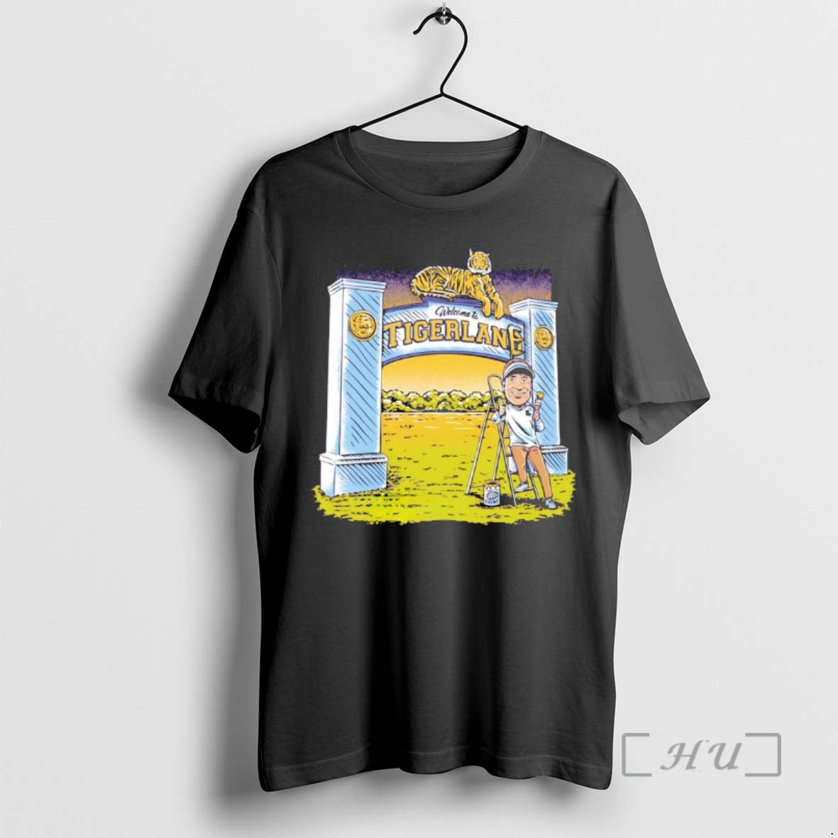 Officials Lsu Football Head Coach Lane Kiffin Welcome To Tigerlane T-Shirts, Hoodie, Sweatshirt | PrintMintTees.com