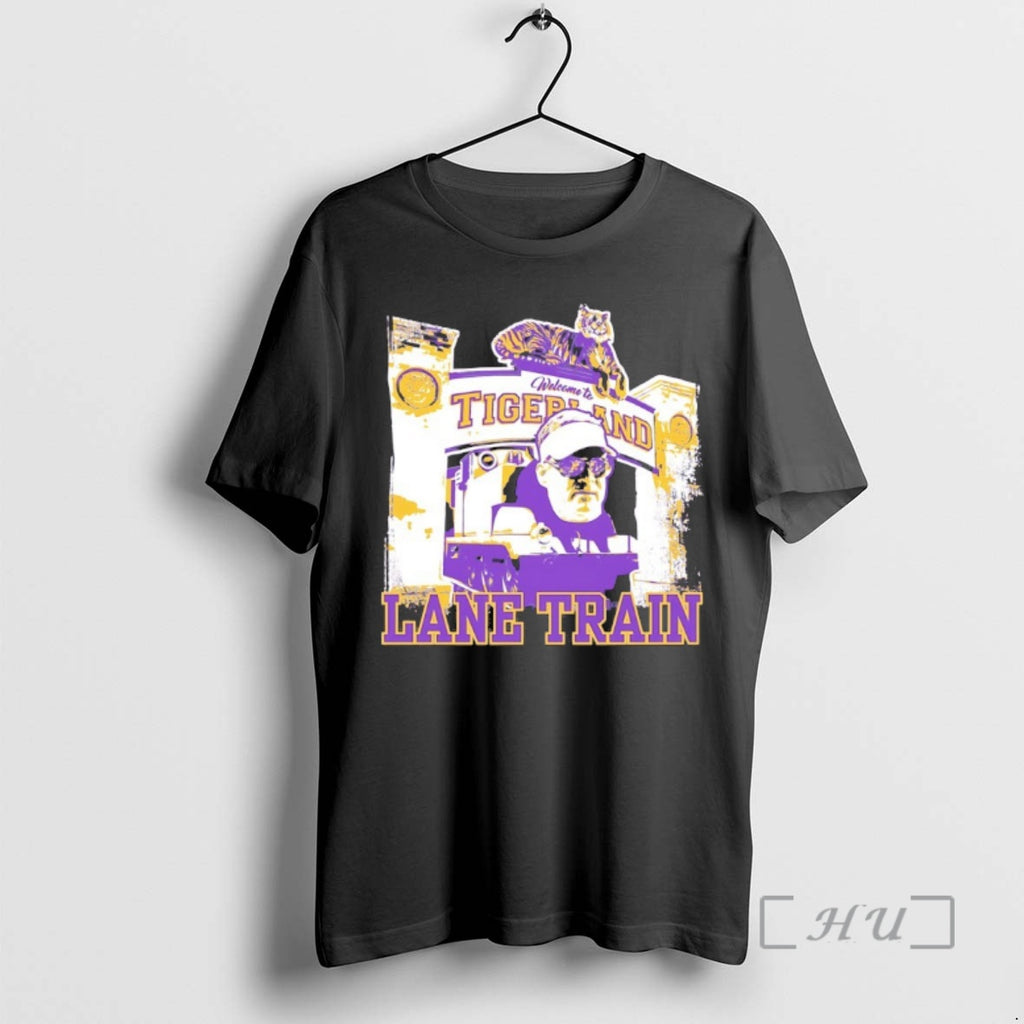 Officials Lane Kiffin Train Welcome To Tigerland T-Shirts, Hoodie, Sweatshirt | PrintMintTees.com