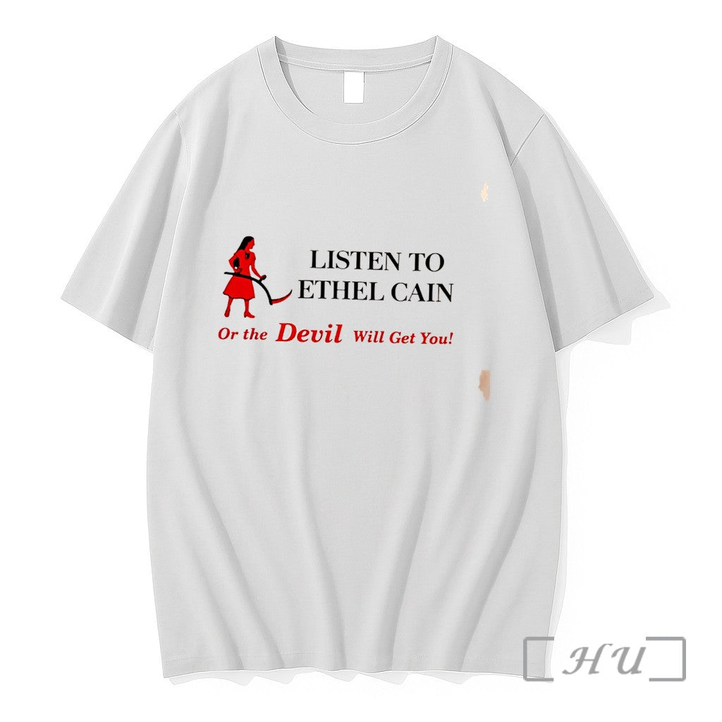 Officials Listen To Ethel Cain Or The Devil Will Get You Tee Premium T Shirts